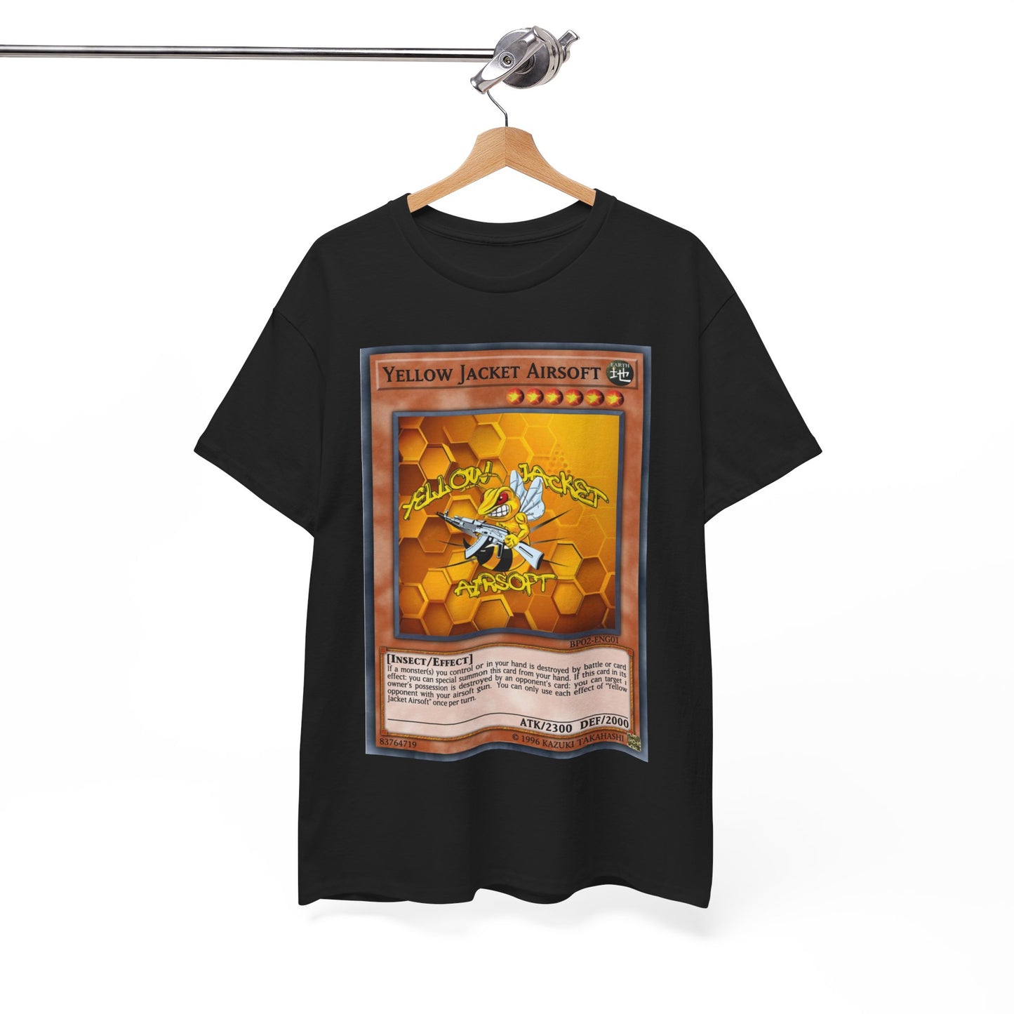 Yellow Jacket Airsoft Yu.Gi.Oh Card (T-shirt)