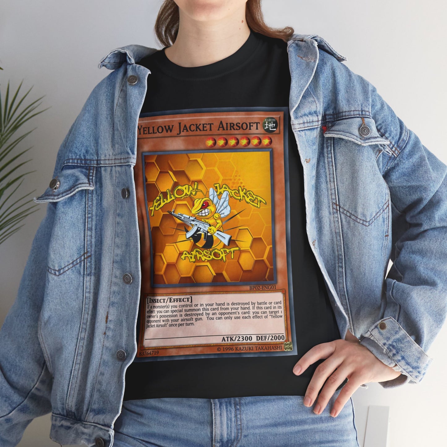 Yellow Jacket Airsoft Yu.Gi.Oh Card (T-shirt)