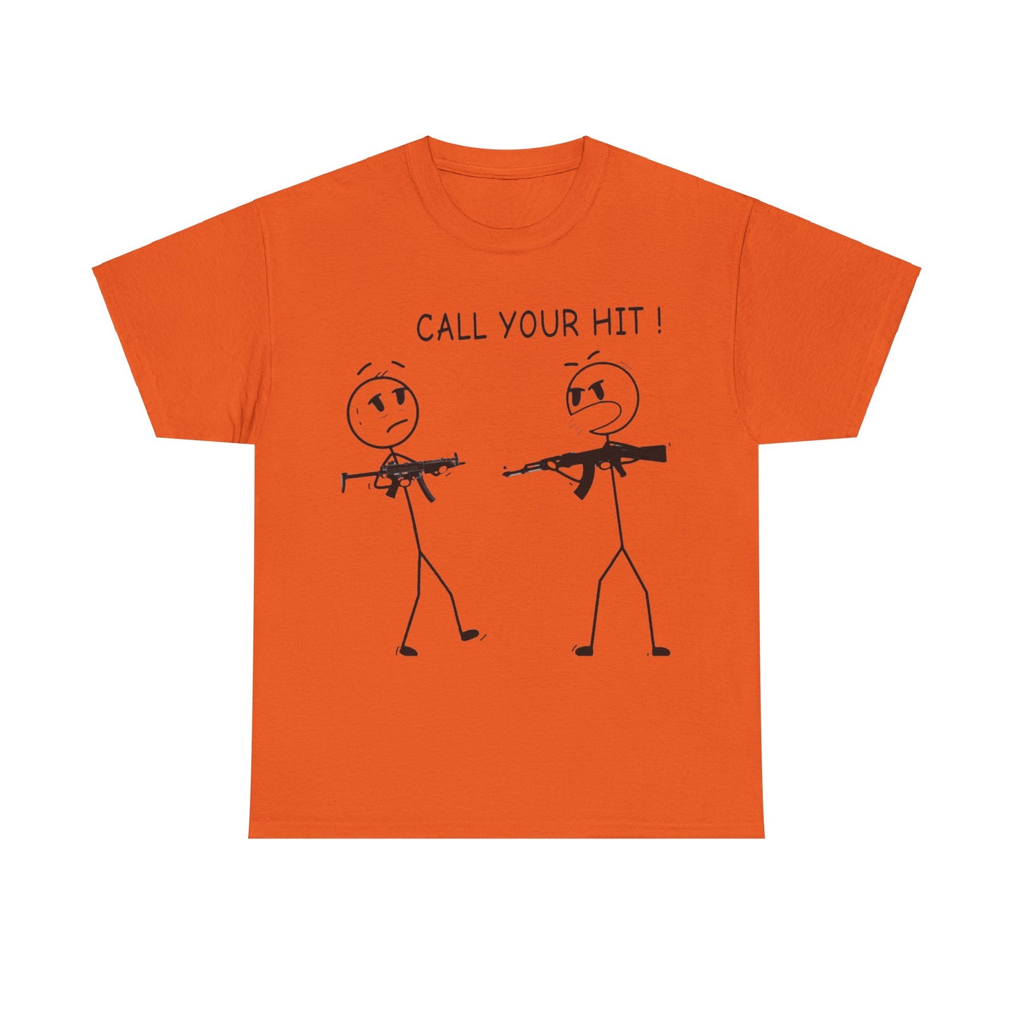 Stick Figure “Call Your Hit!” (T-shirt)