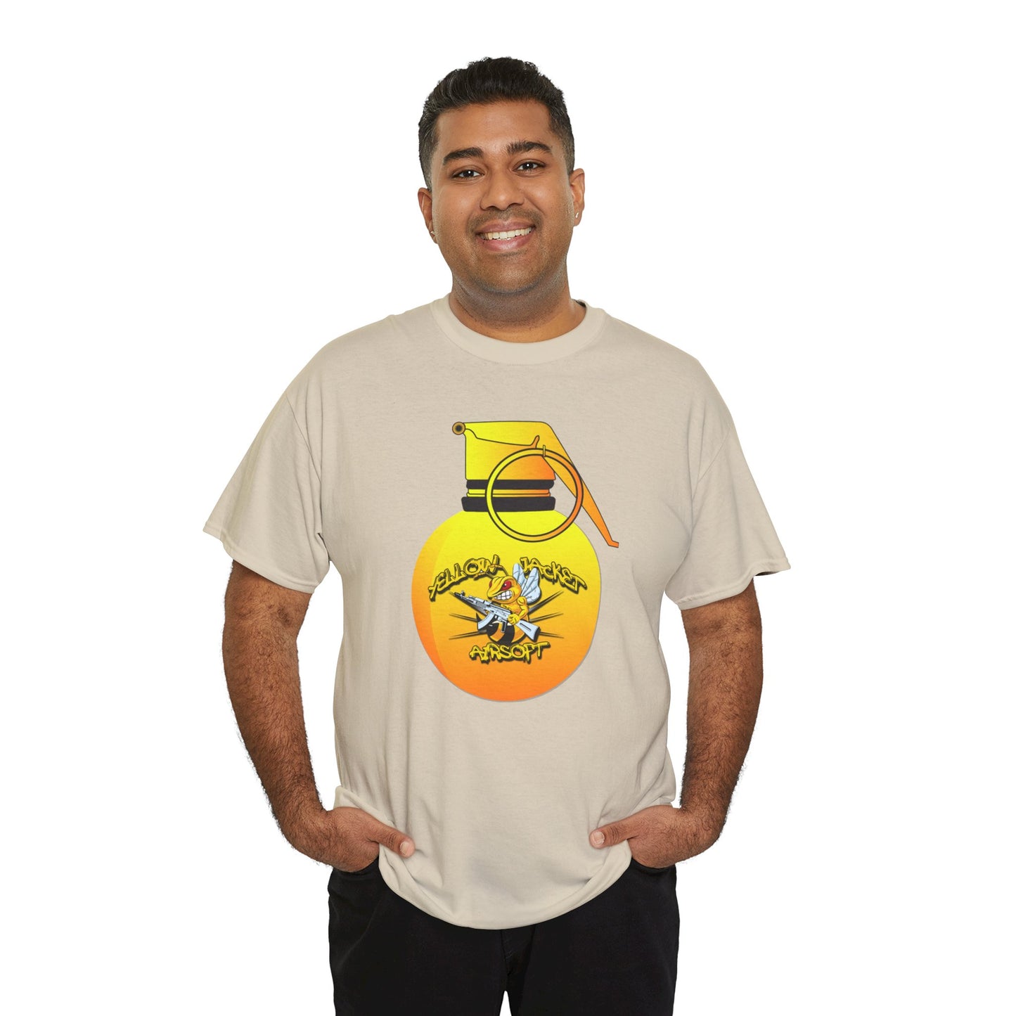 Yellow Jacket Airsoft Grenade (T-shirt)