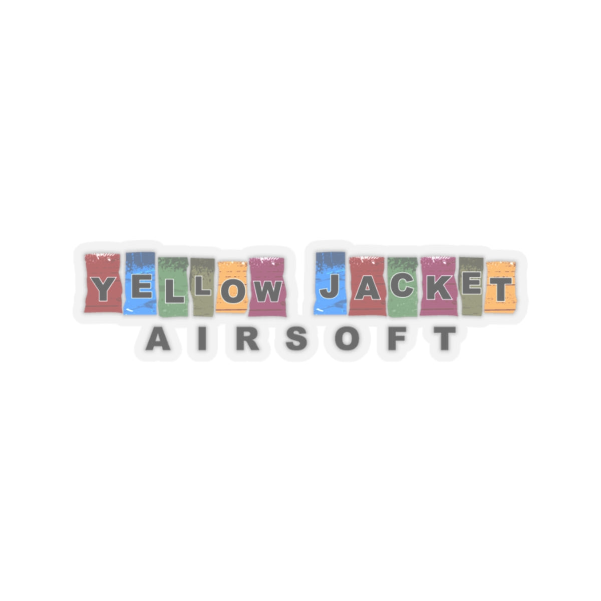 Yellow Jacket Airsoft Colorful (Kiss-Cut Stickers)