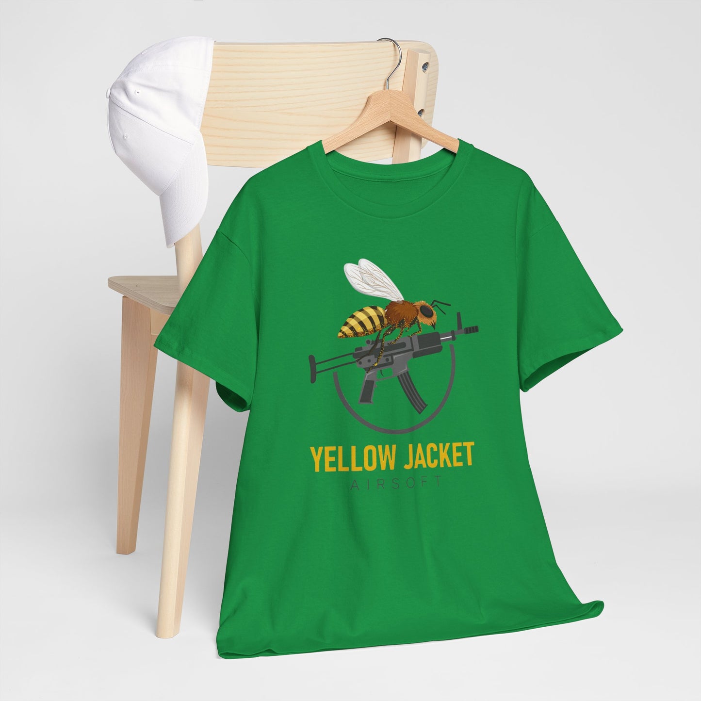 MP5 with a Yellow Jacket (T-shirt)