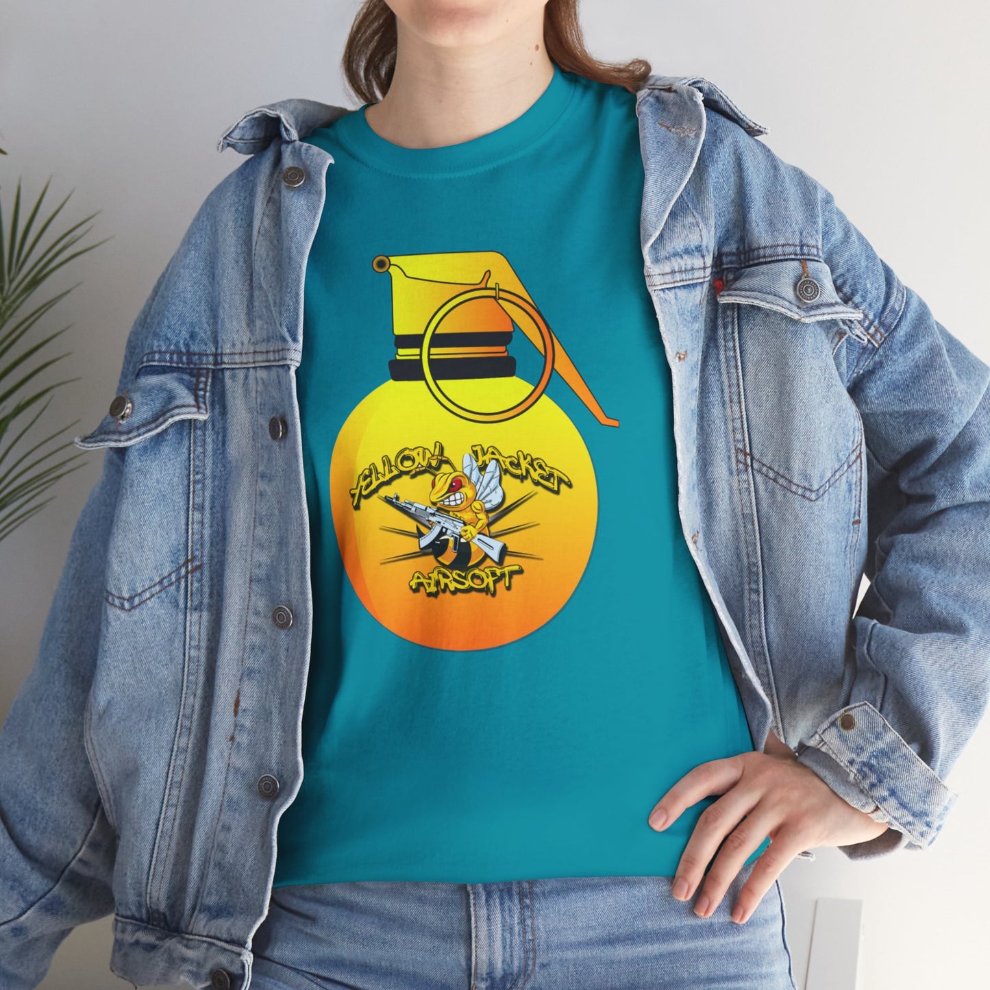 Yellow Jacket Airsoft Grenade (T-shirt)