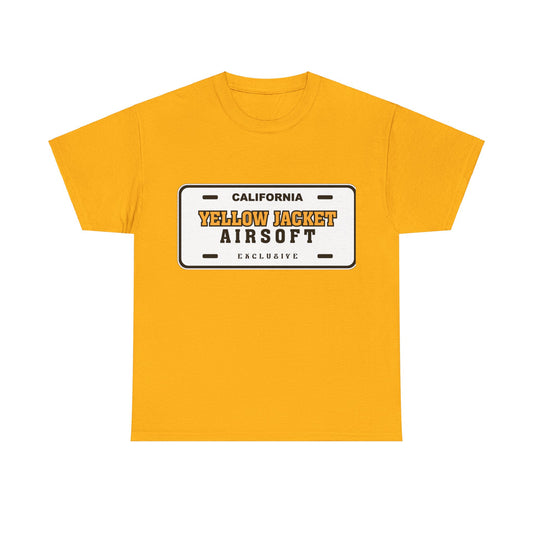 Yellow Jacket Airsoft License Plate (T-shirt)