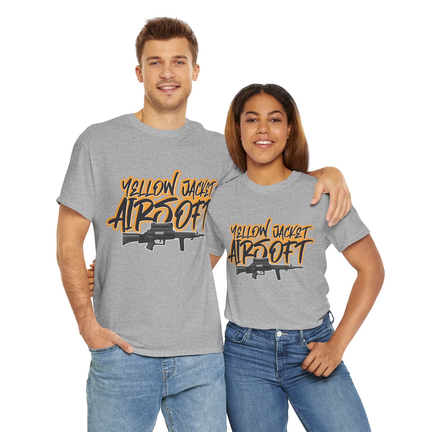 Yellow Jacket Airsoft Machine Gun (T-shirt)