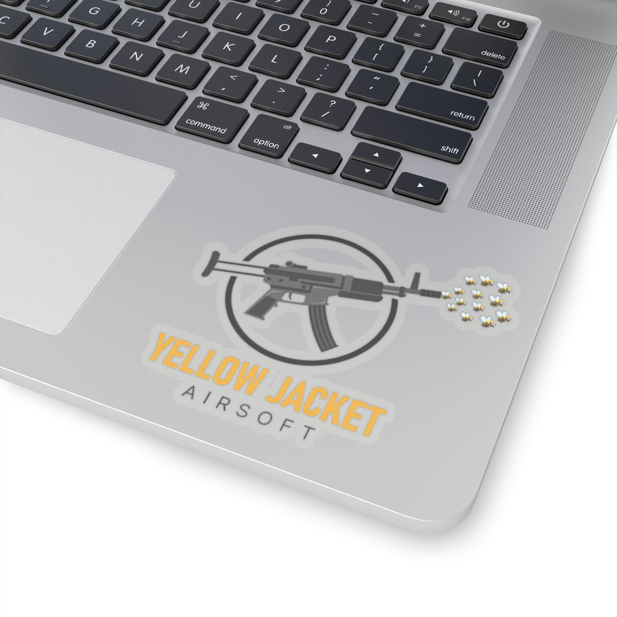 MP5 Yellow Jacket Airsoft (Kiss-Cut Stickers)