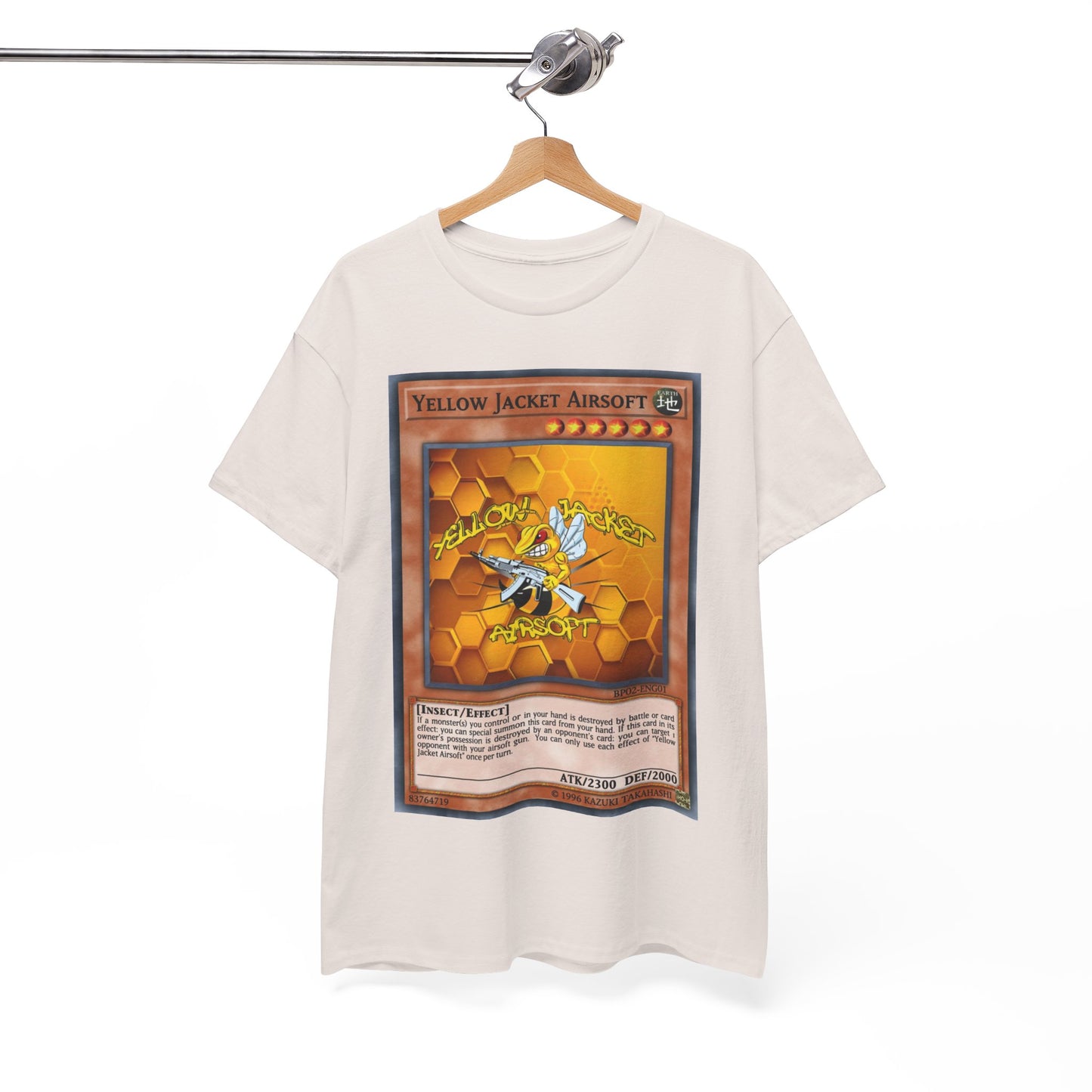 Yellow Jacket Airsoft Yu.Gi.Oh Card (T-shirt)