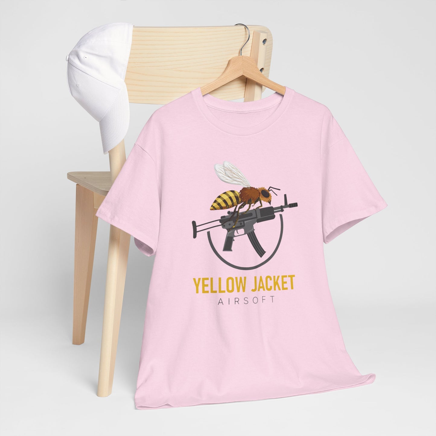 MP5 with a Yellow Jacket (T-shirt)