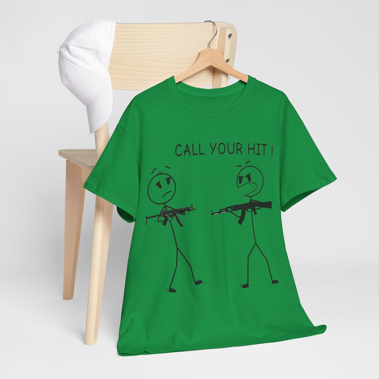 Stick Figure “Call Your Hit!” (T-shirt)