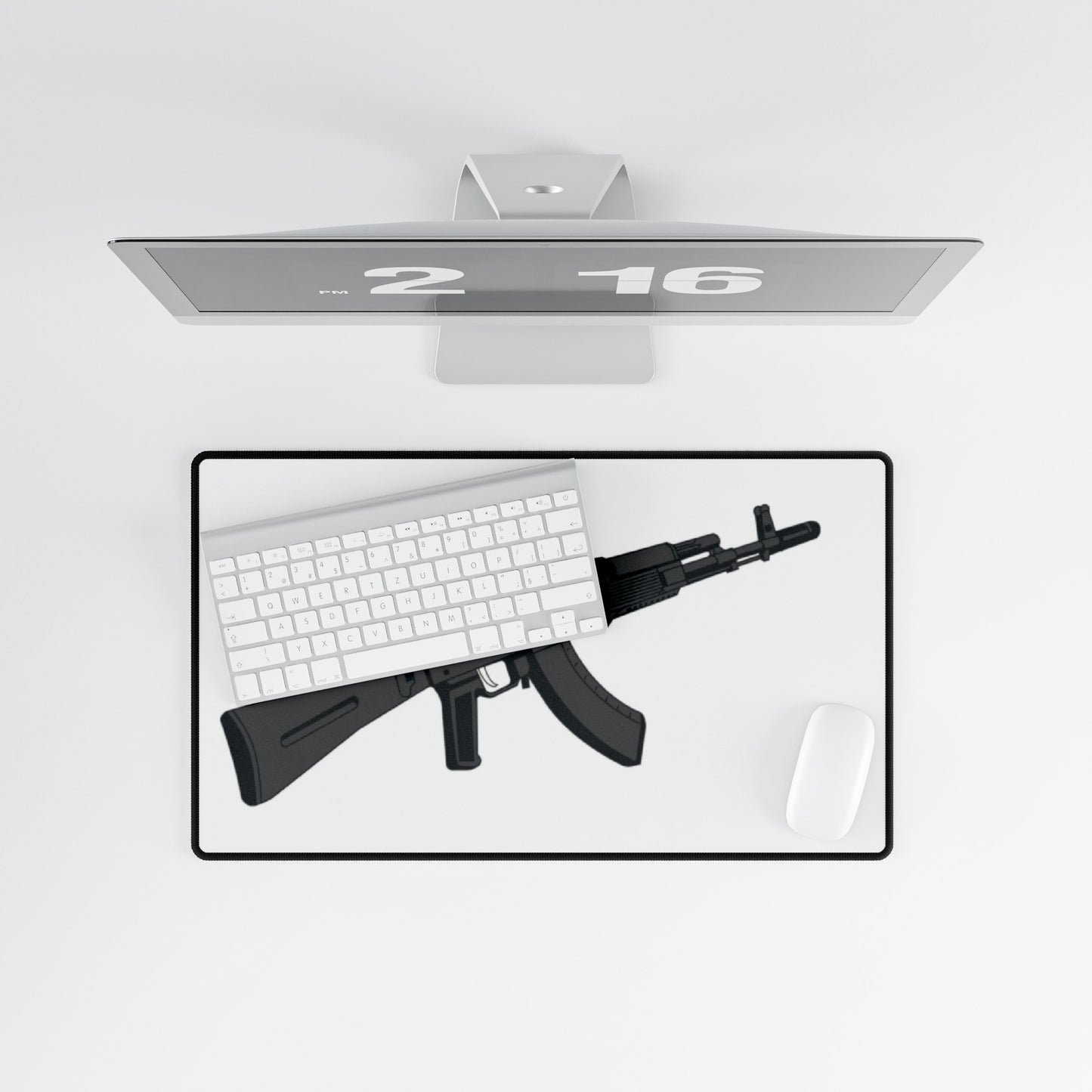 Black AK47 (Desk Mat)