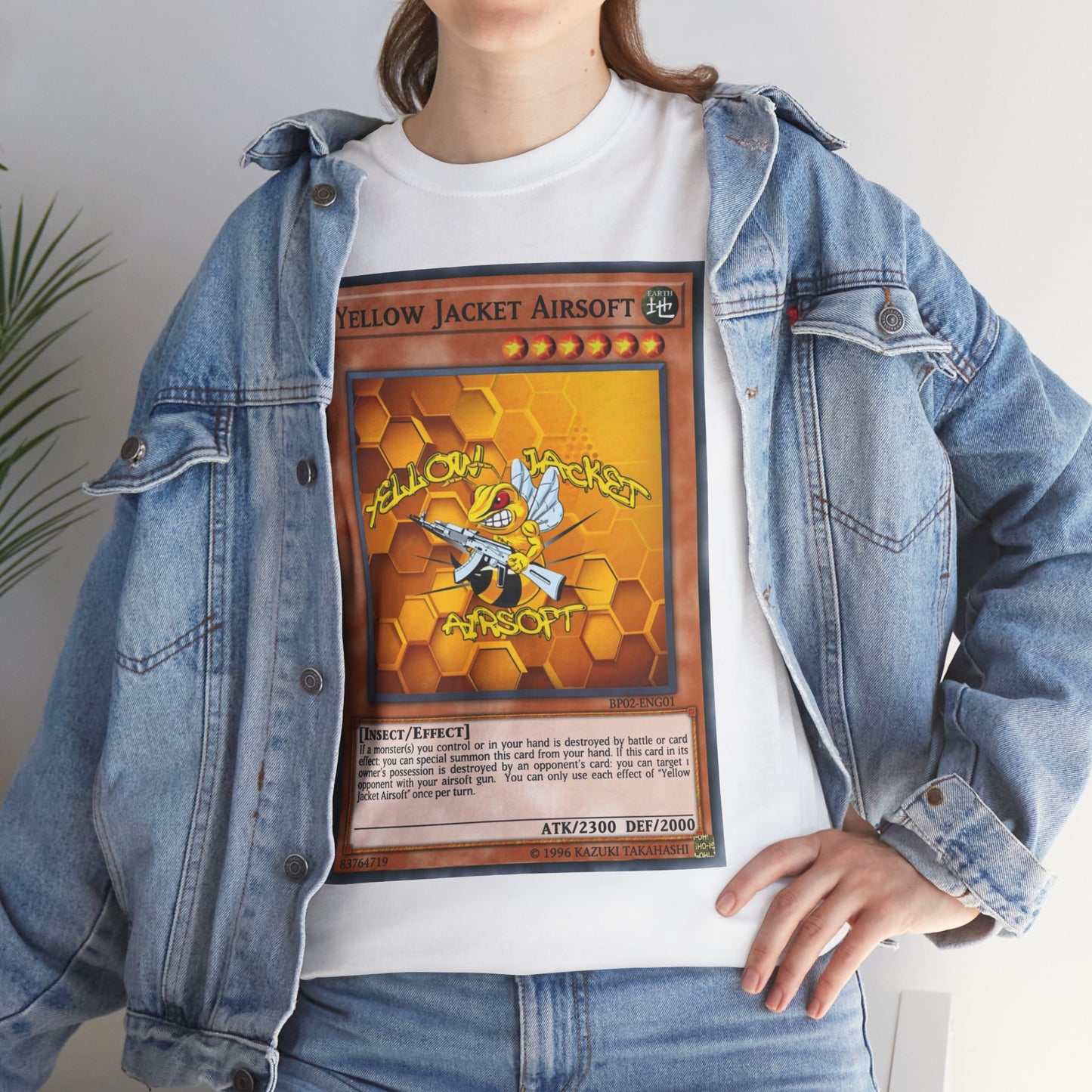 Yellow Jacket Airsoft Yu.Gi.Oh Card (T-shirt)