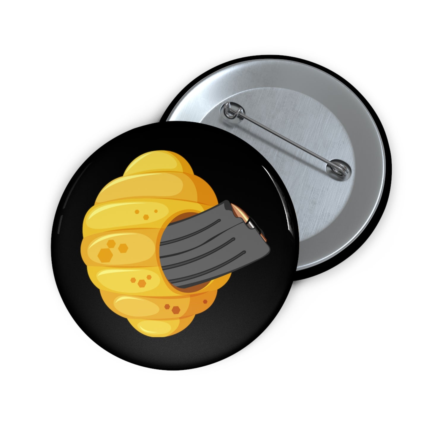 Bee Hive Magazine (Pin Button)