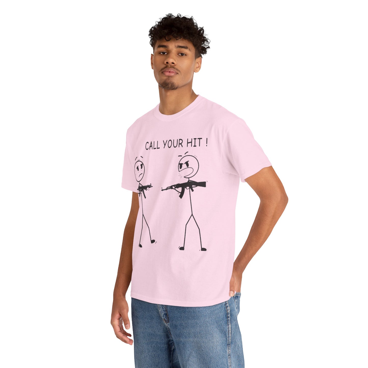 Stick Figure “Call Your Hit!” (T-shirt)