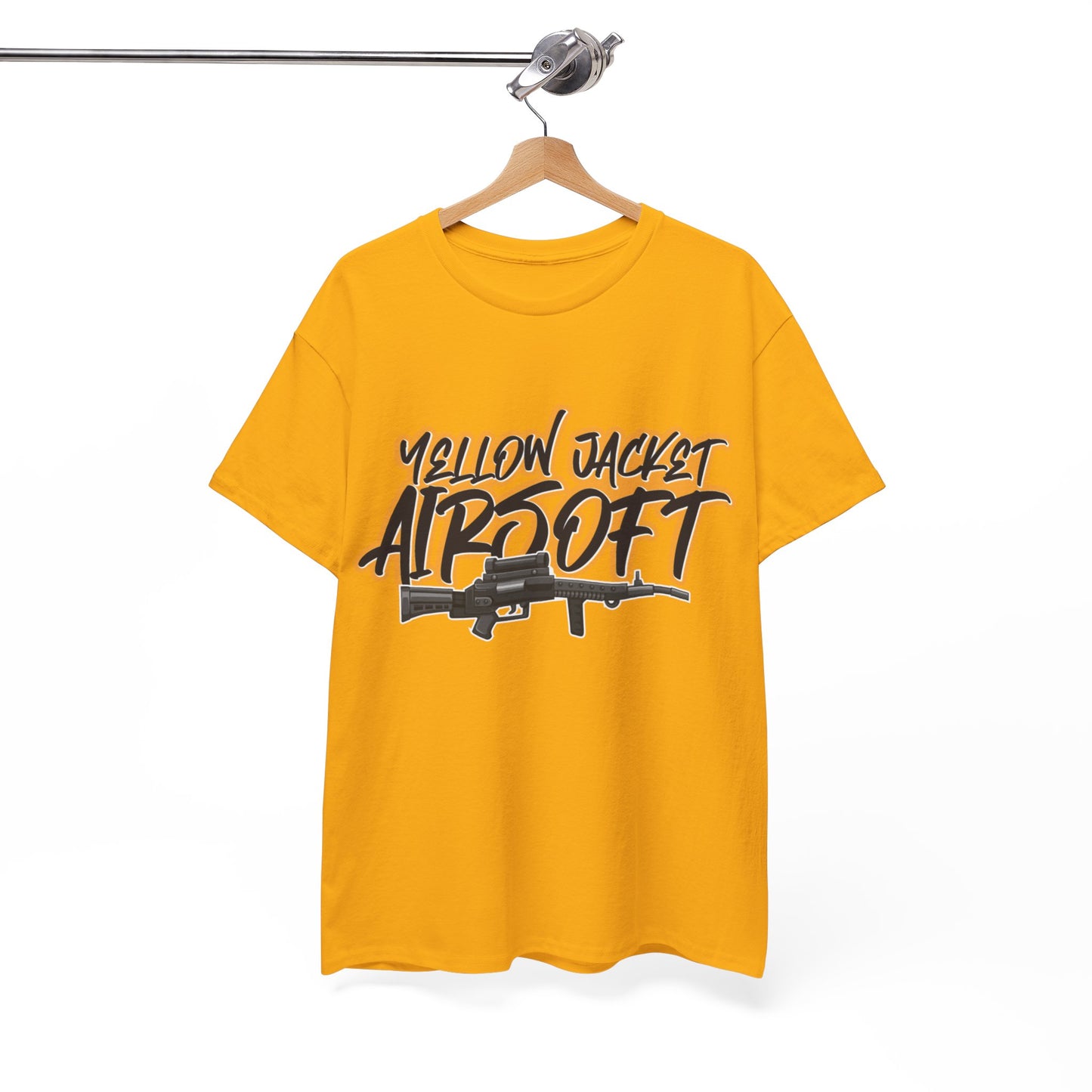 Yellow Jacket Airsoft Machine Gun (T-shirt)