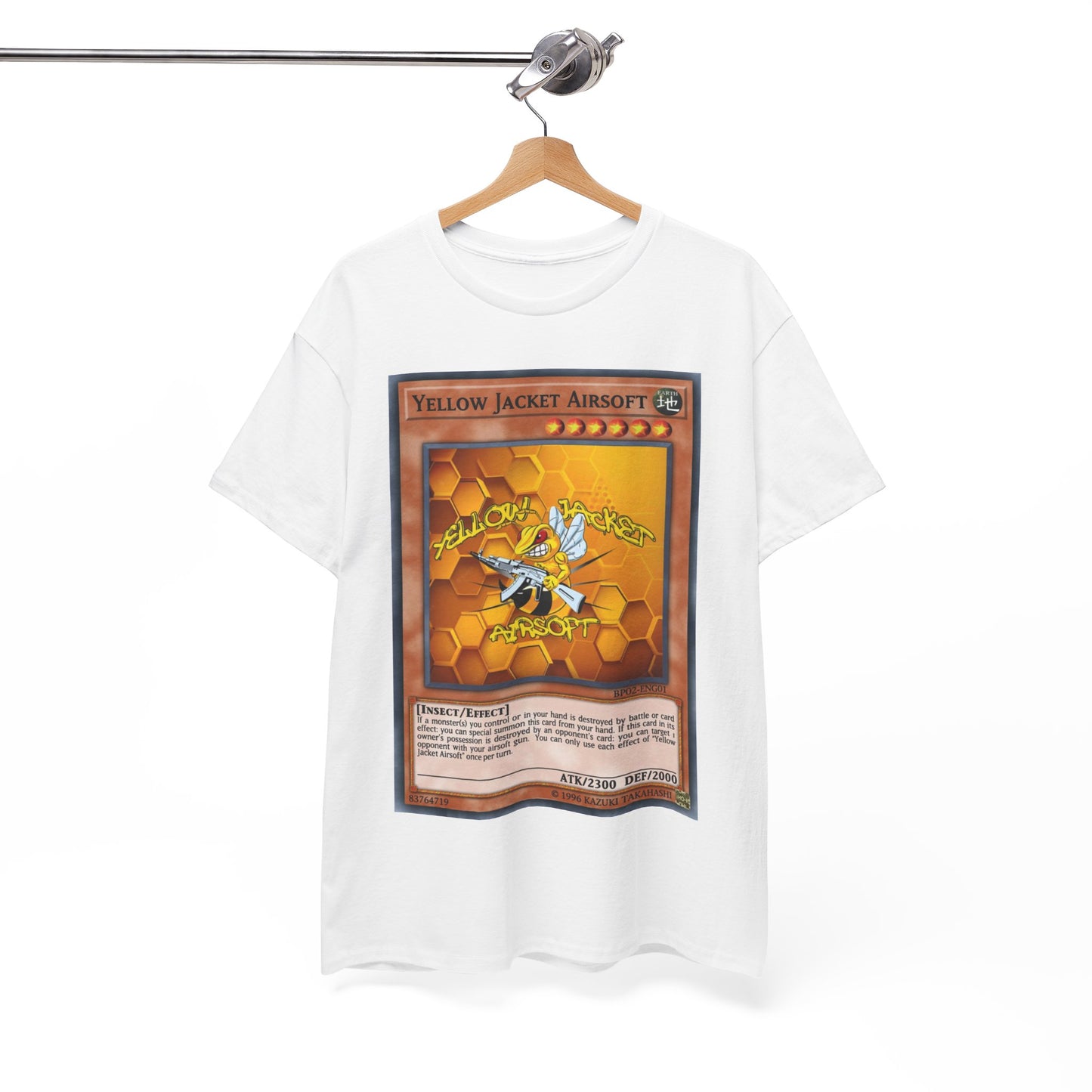 Yellow Jacket Airsoft Yu.Gi.Oh Card (T-shirt)