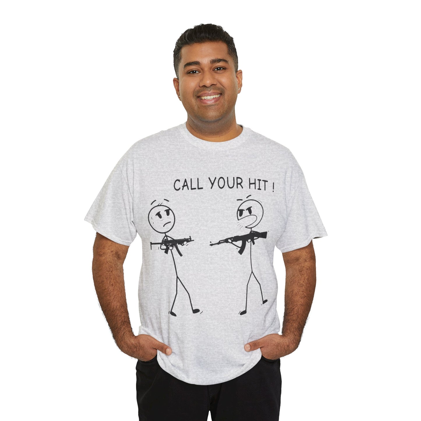 Stick Figure “Call Your Hit!” (T-shirt)