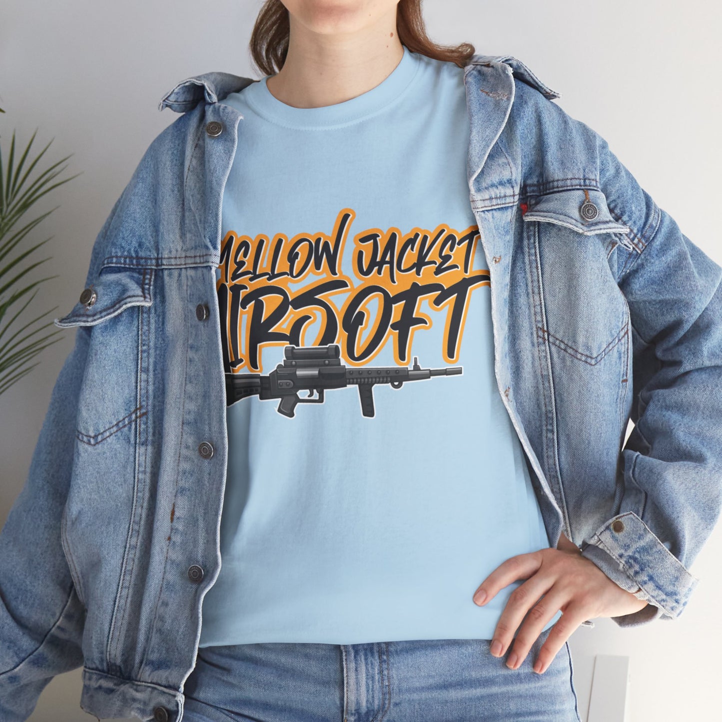 Yellow Jacket Airsoft Machine Gun (T-shirt)