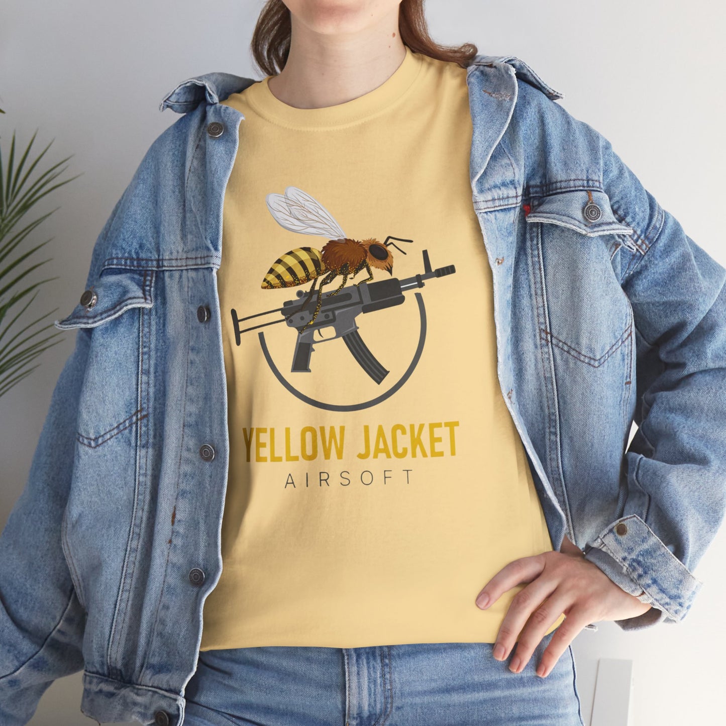 MP5 with a Yellow Jacket (T-shirt)