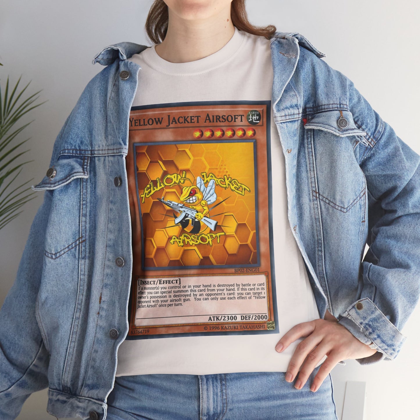 Yellow Jacket Airsoft Yu.Gi.Oh Card (T-shirt)