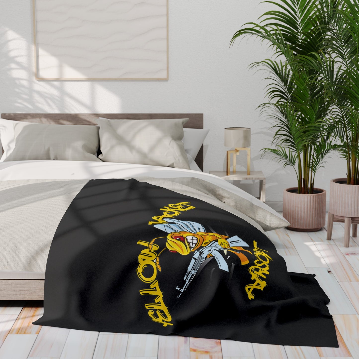 Yellow Jacket Airsoft (Arctic Fleece Blanket)