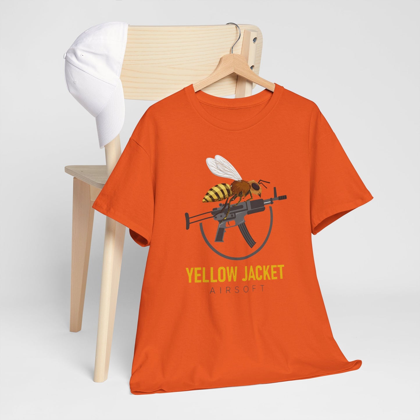 MP5 with a Yellow Jacket (T-shirt)