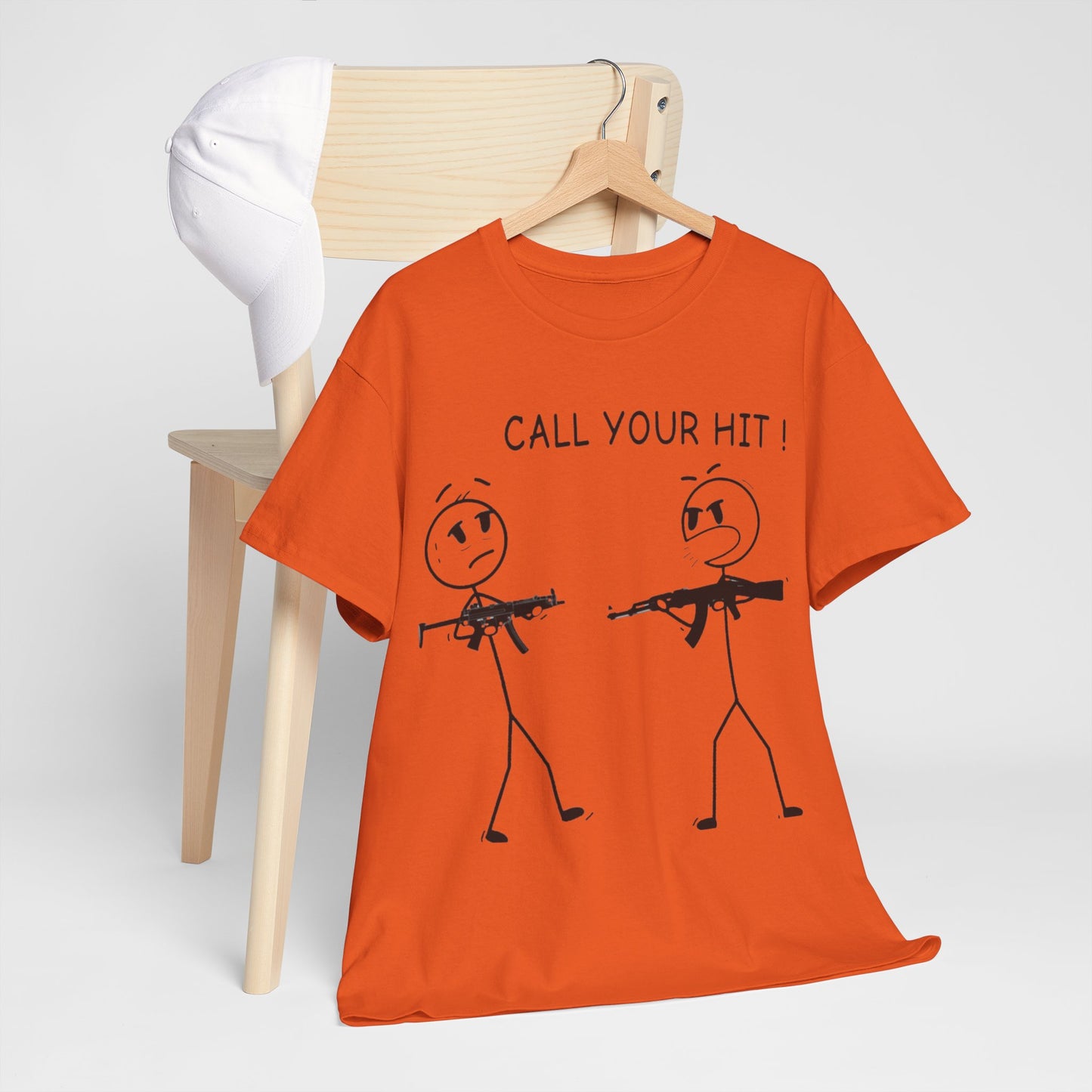 Stick Figure “Call Your Hit!” (T-shirt)