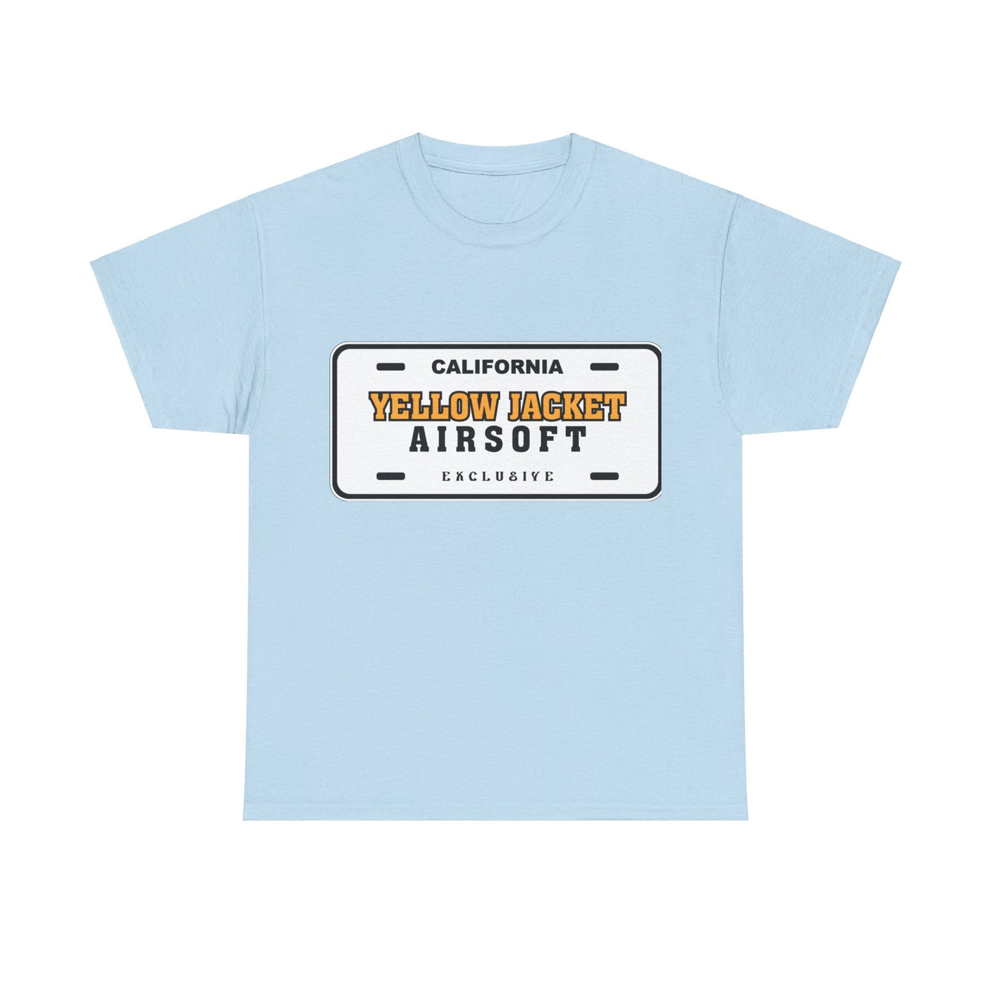 Yellow Jacket Airsoft License Plate (T-shirt)