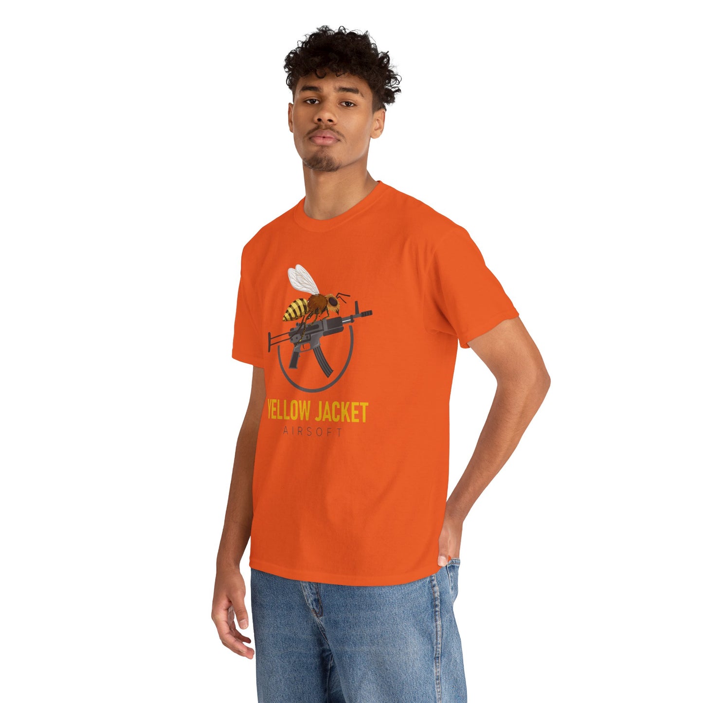 MP5 with a Yellow Jacket (T-shirt)