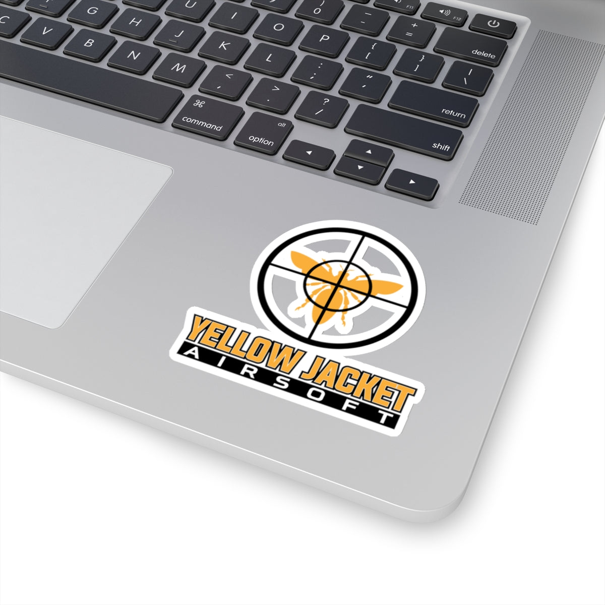 Yellow Jacket Airsoft Target (Kiss-Cut Stickers)