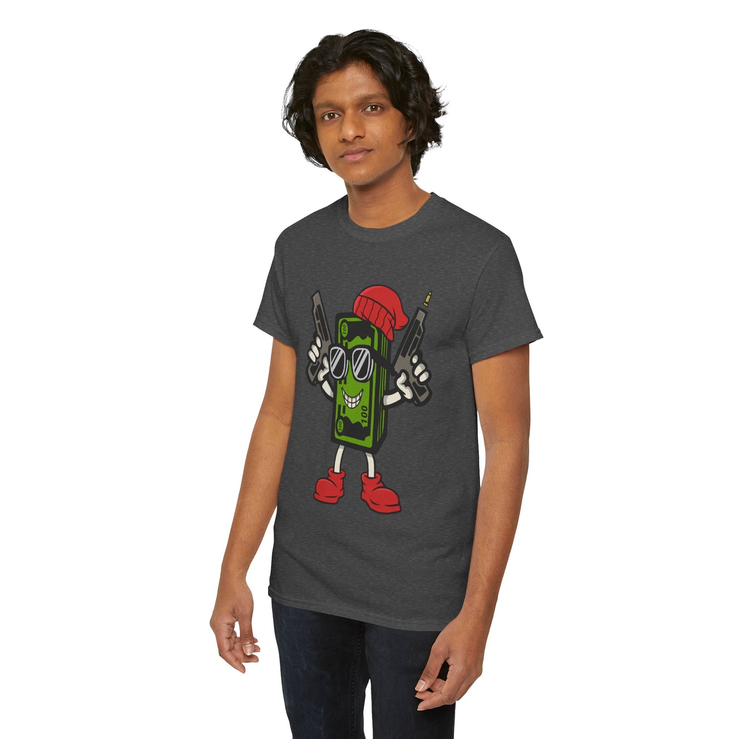 Moneyman Red Beanie (T-shirt)