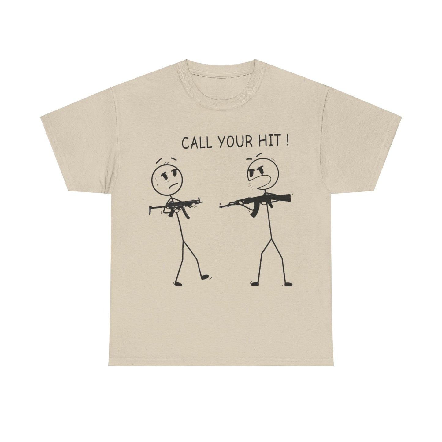 Stick Figure “Call Your Hit!” (T-shirt)