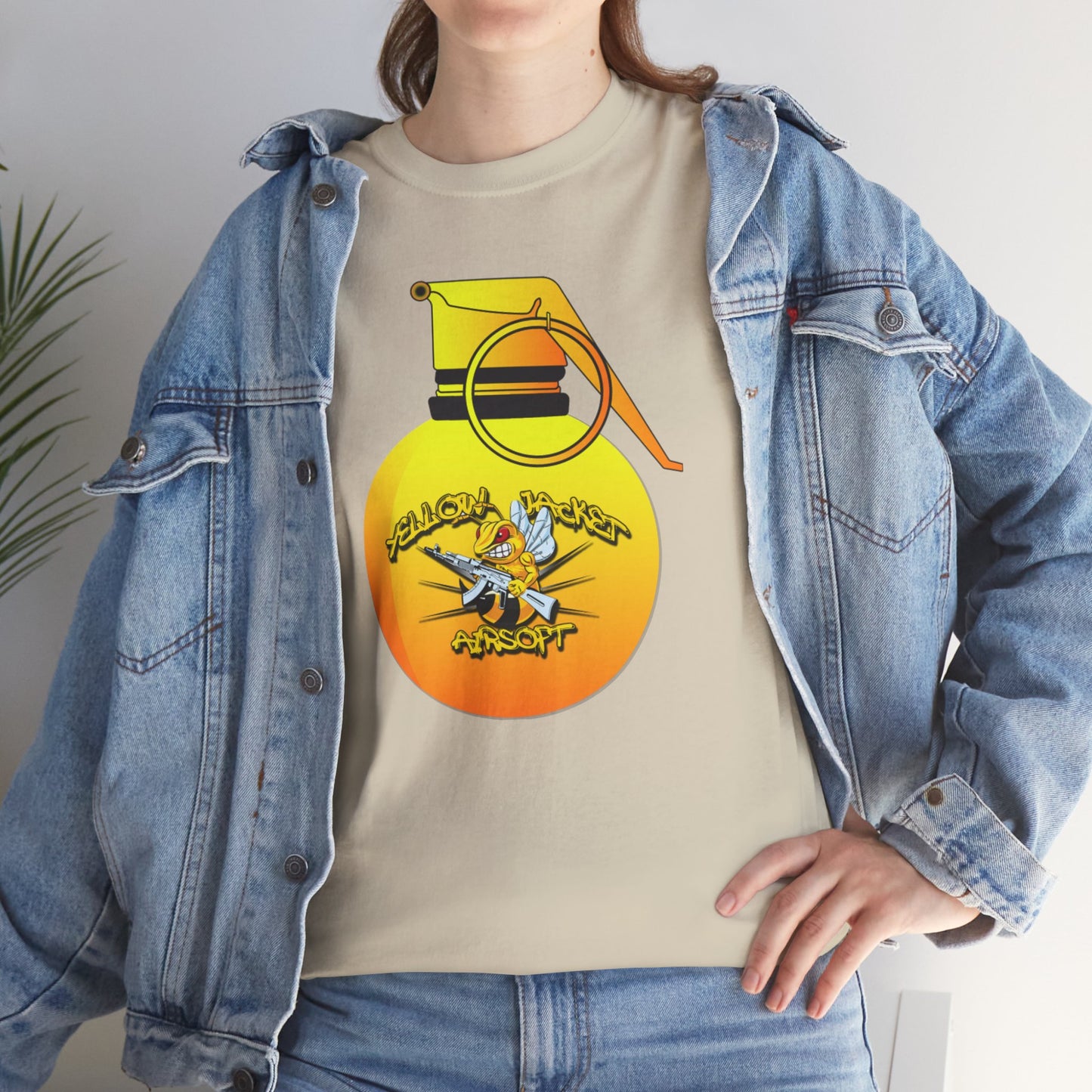 Yellow Jacket Airsoft Grenade (T-shirt)