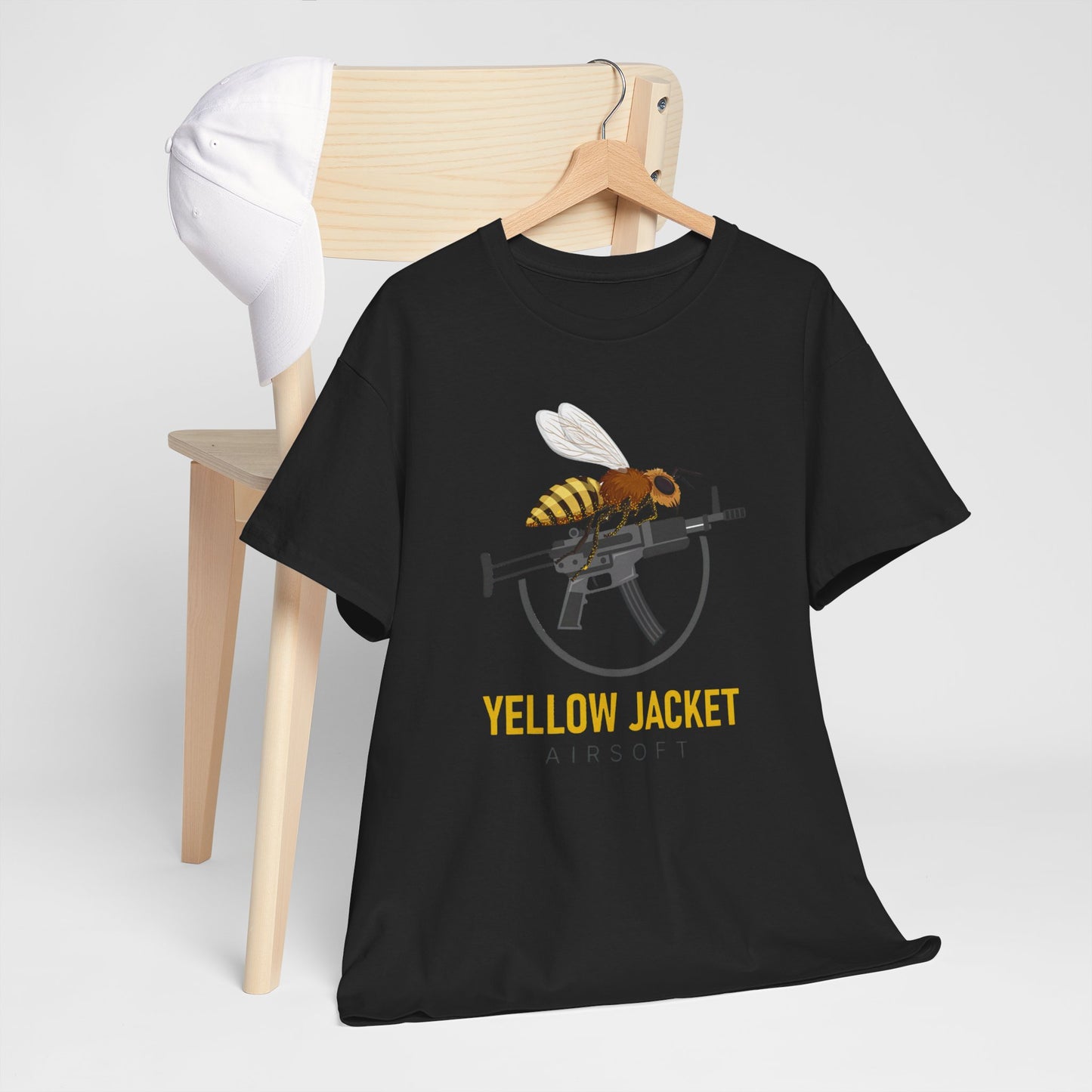 MP5 with a Yellow Jacket (T-shirt)