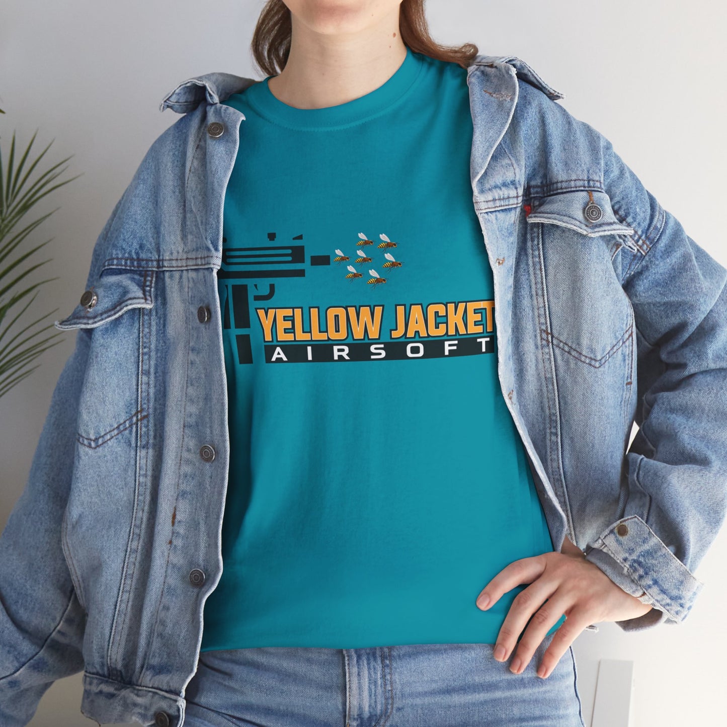 Mac 10 Yellow Jacket Airsoft (T-shirt)