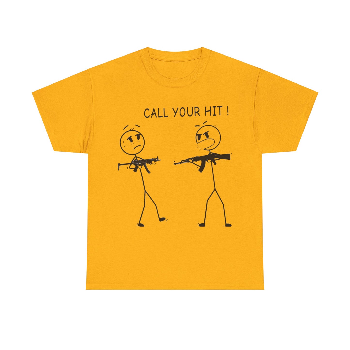 Stick Figure “Call Your Hit!” (T-shirt)