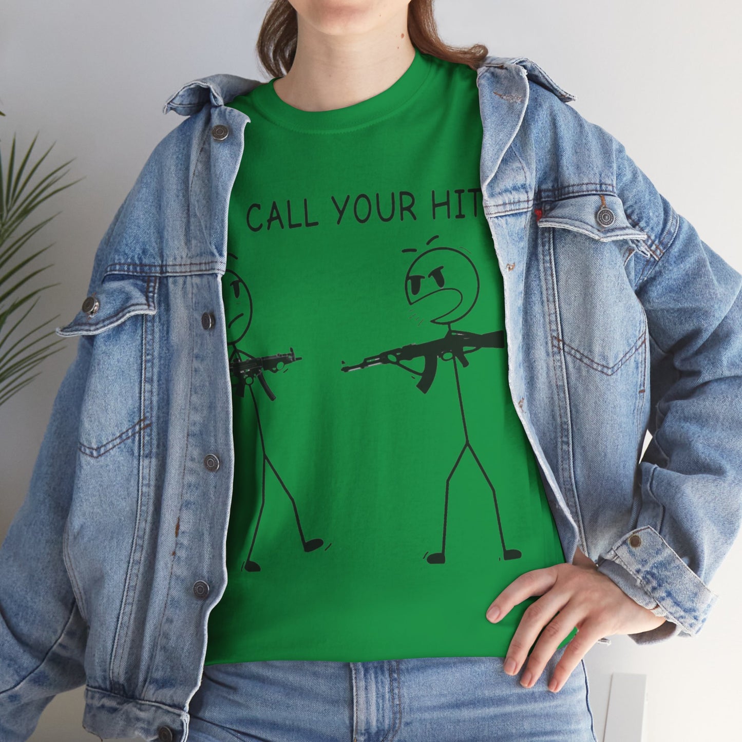 Stick Figure “Call Your Hit!” (T-shirt)