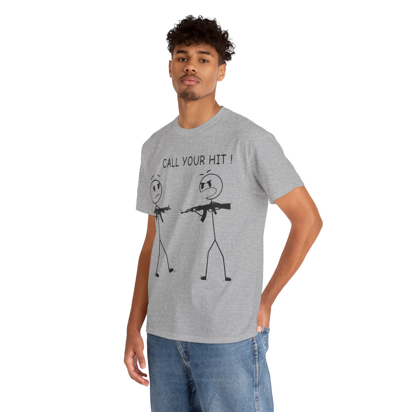 Stick Figure “Call Your Hit!” (T-shirt)