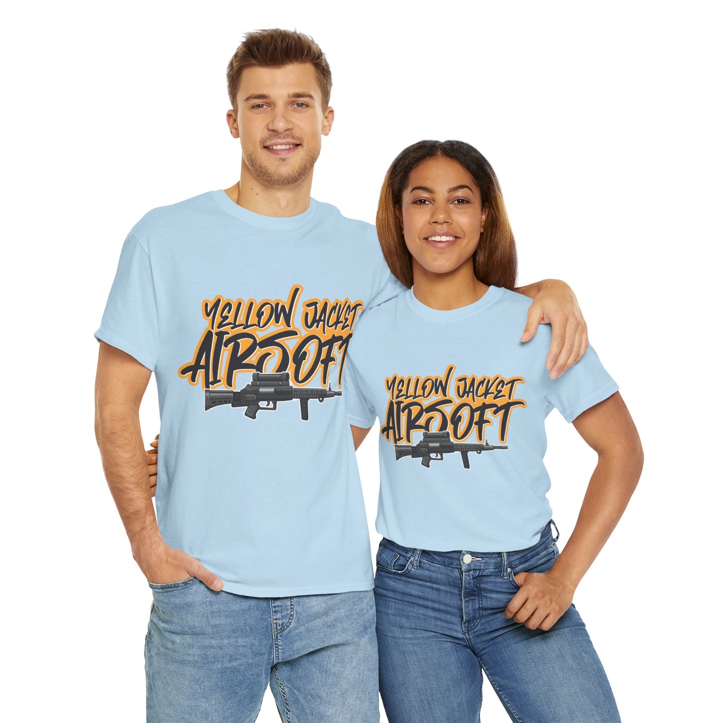 Yellow Jacket Airsoft Machine Gun (T-shirt)