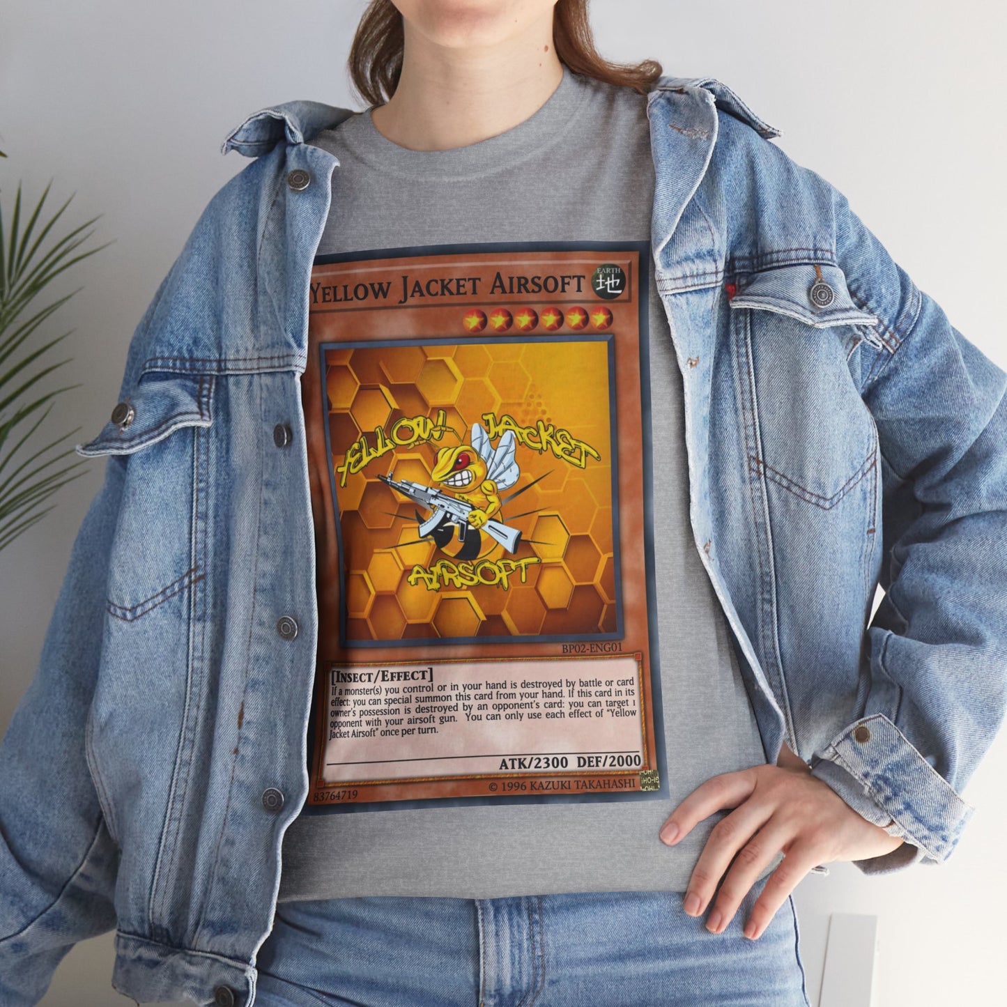 Yellow Jacket Airsoft Yu.Gi.Oh Card (T-shirt)