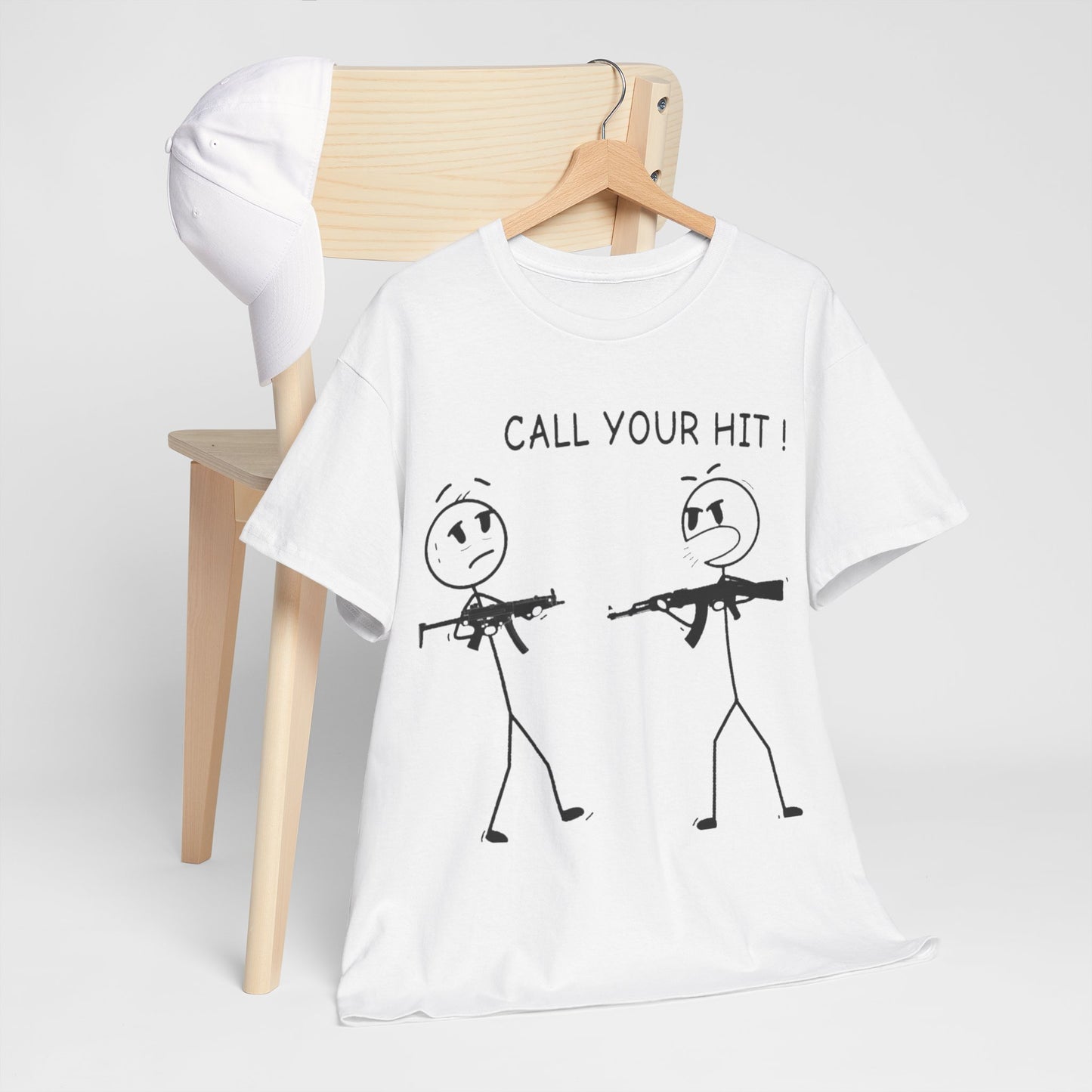 Stick Figure “Call Your Hit!” (T-shirt)