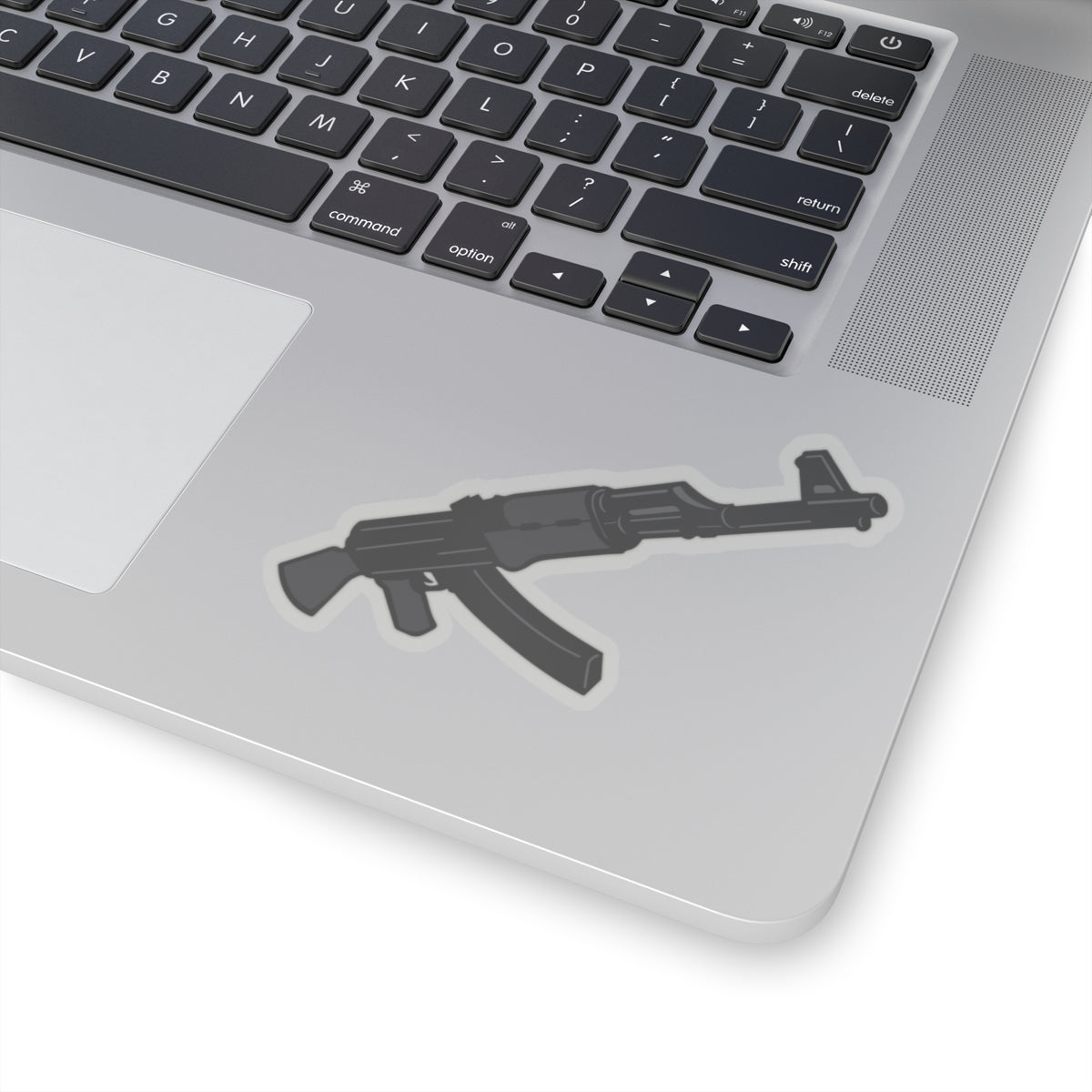 Cartoon AK47 (Kiss-Cut Stickers)