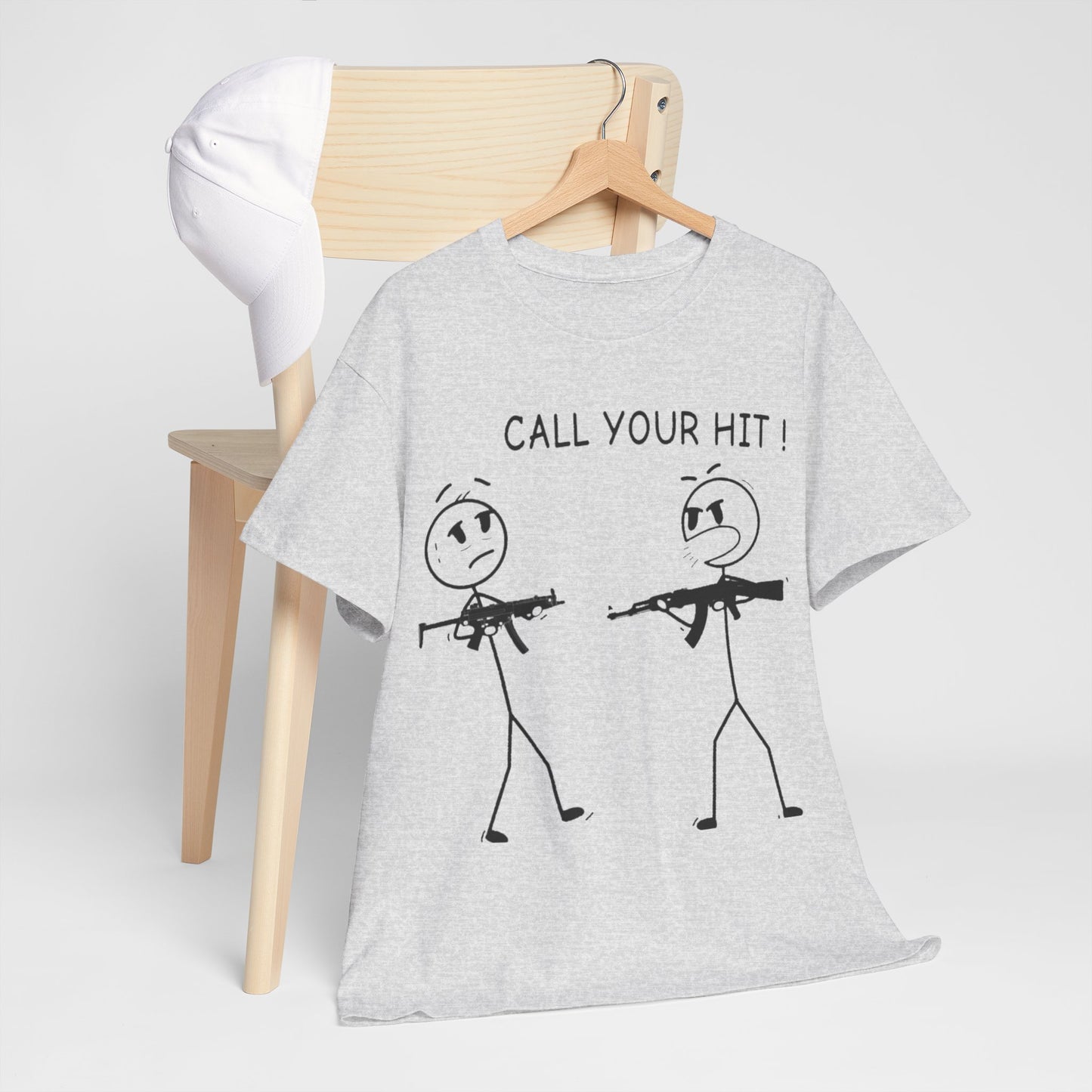 Stick Figure “Call Your Hit!” (T-shirt)