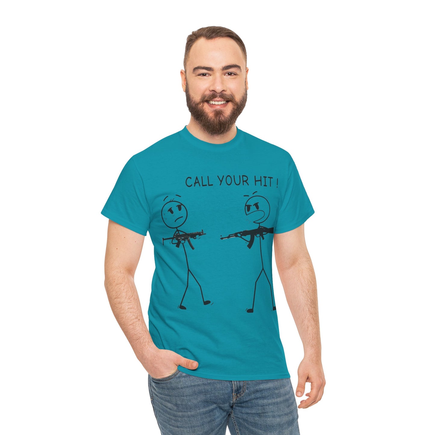 Stick Figure “Call Your Hit!” (T-shirt)