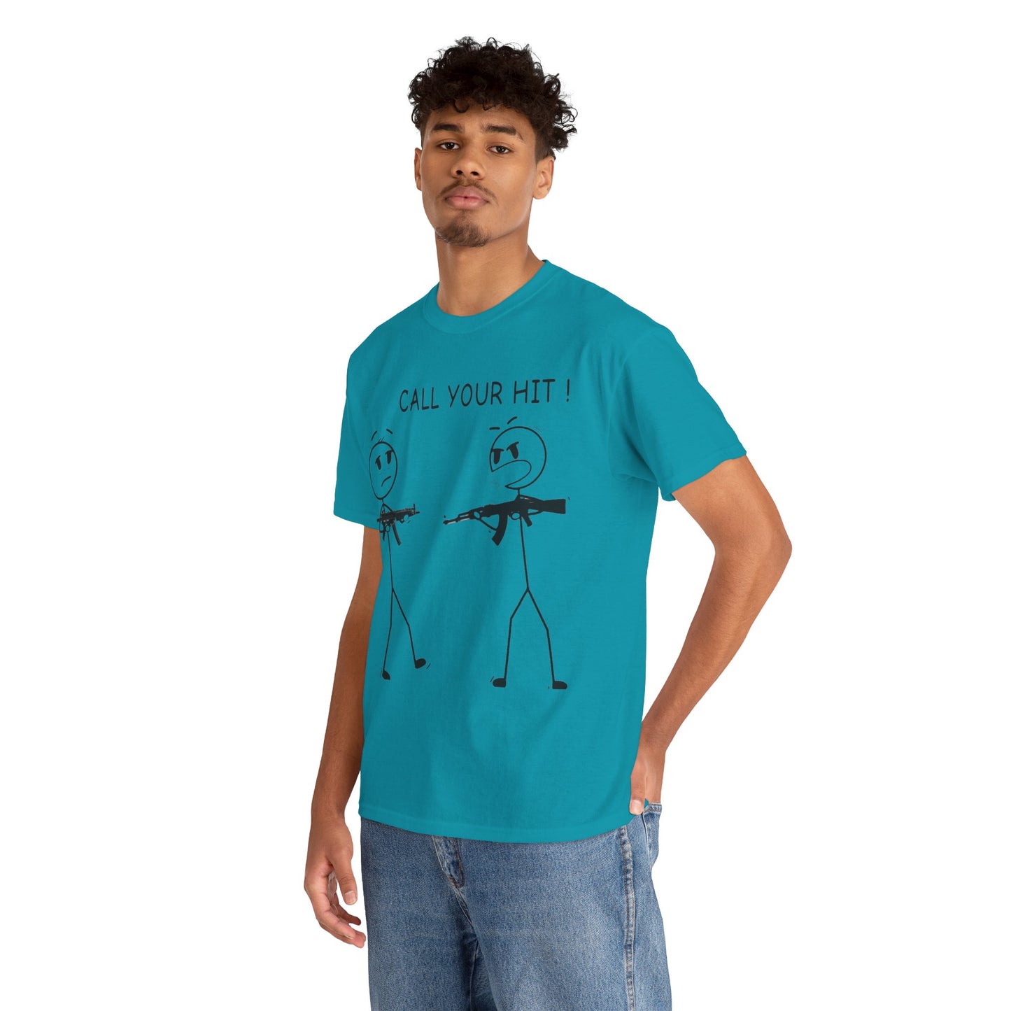 Stick Figure “Call Your Hit!” (T-shirt)