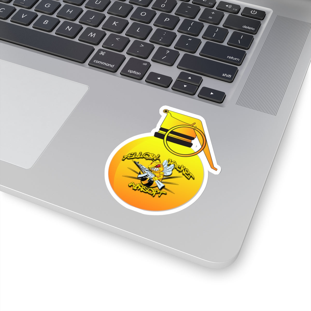 Yellow Jacket Airsoft Grenade (Kiss-Cut Stickers)