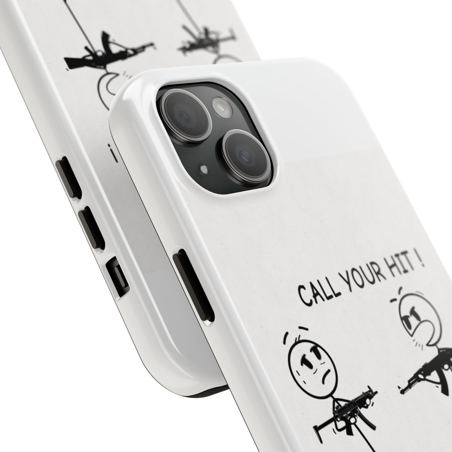 Stick Figure “Call Your Hit” (Tough Phone Cases)