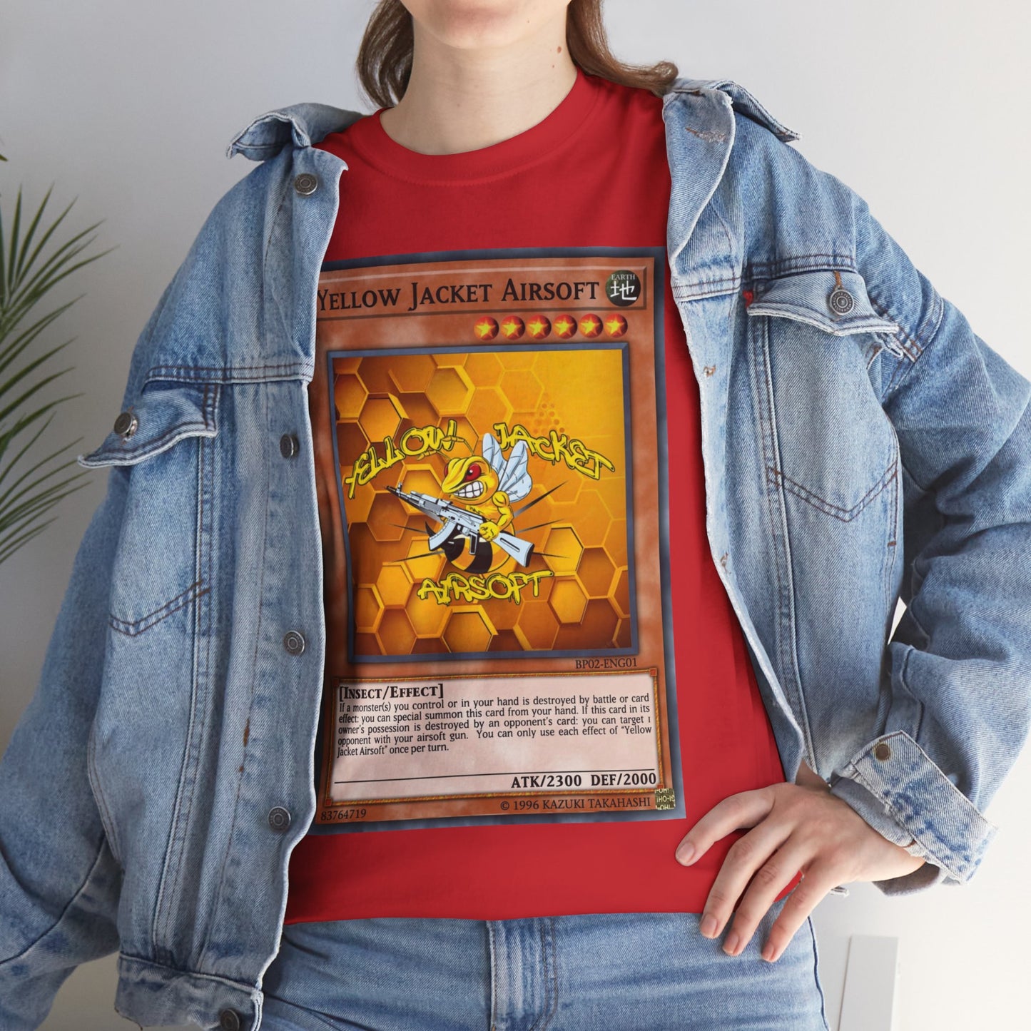 Yellow Jacket Airsoft Yu.Gi.Oh Card (T-shirt)