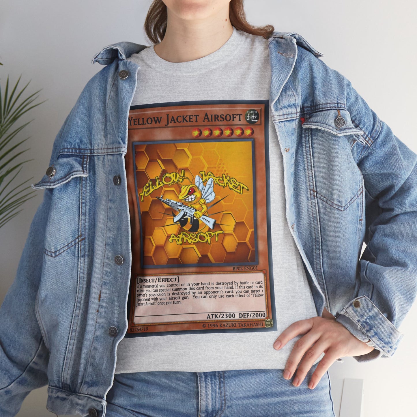 Yellow Jacket Airsoft Yu.Gi.Oh Card (T-shirt)