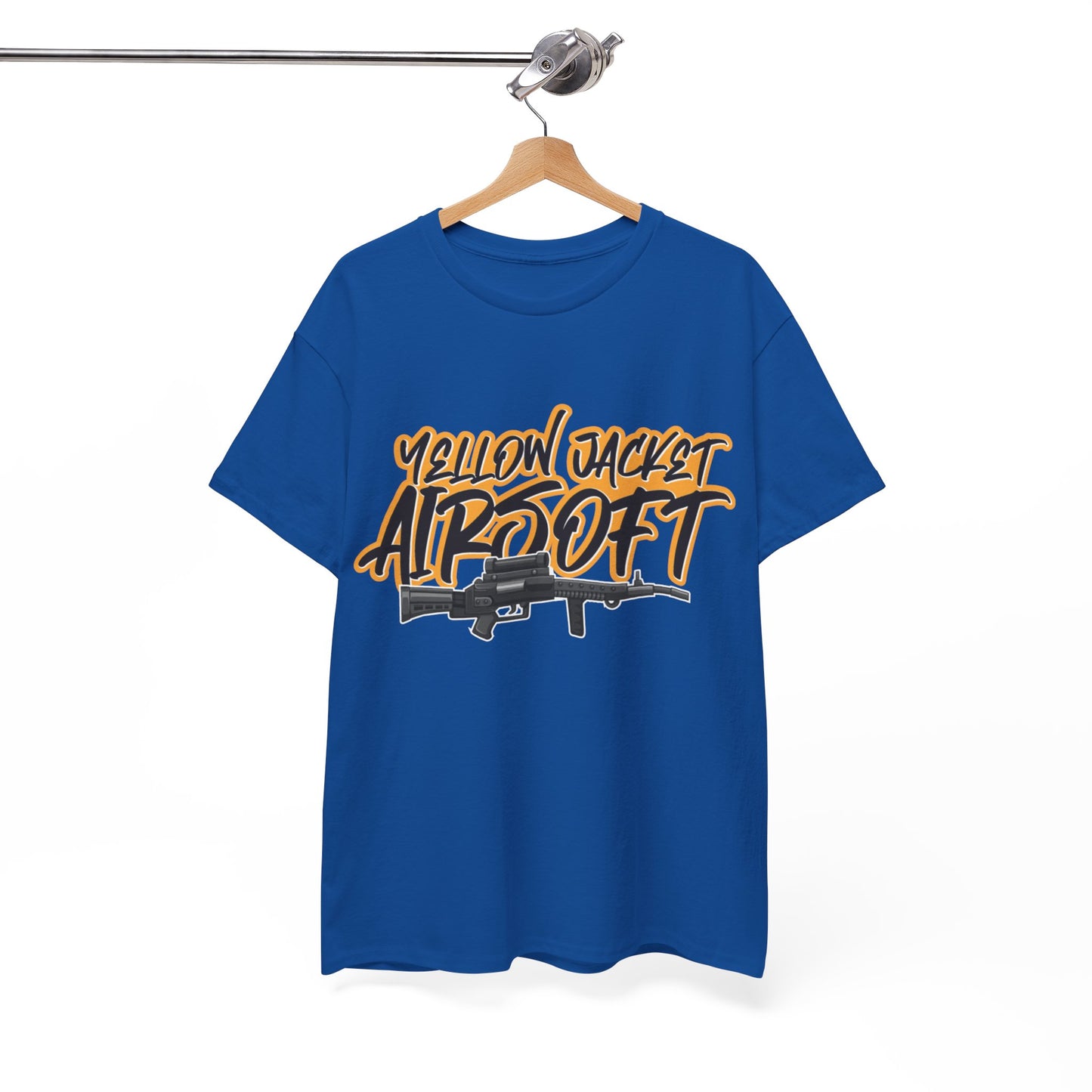Yellow Jacket Airsoft Machine Gun (T-shirt)