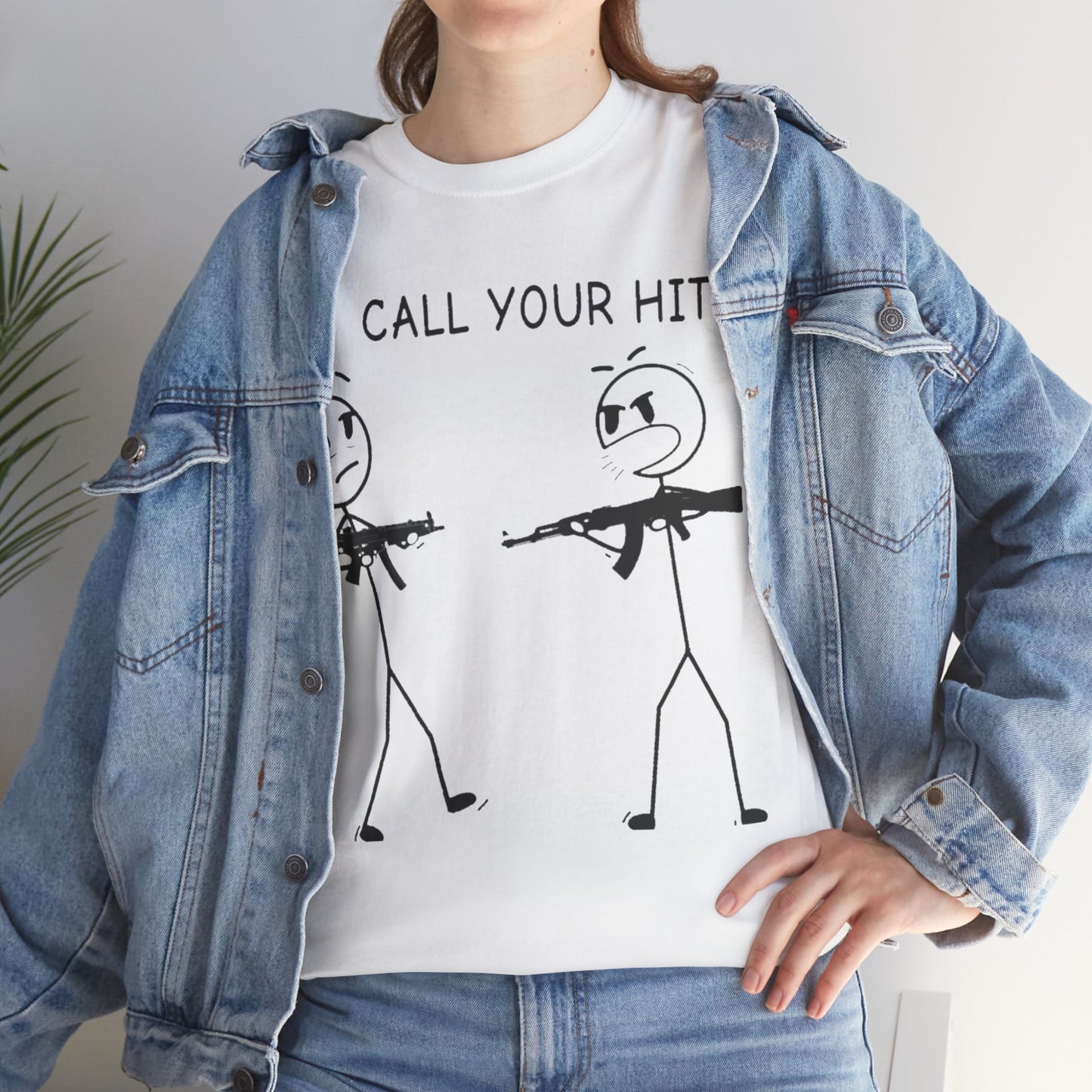 Stick Figure “Call Your Hit!” (T-shirt)